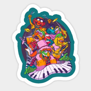 Electric Mayhem Sticker